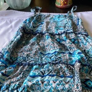 Blue beautees dress